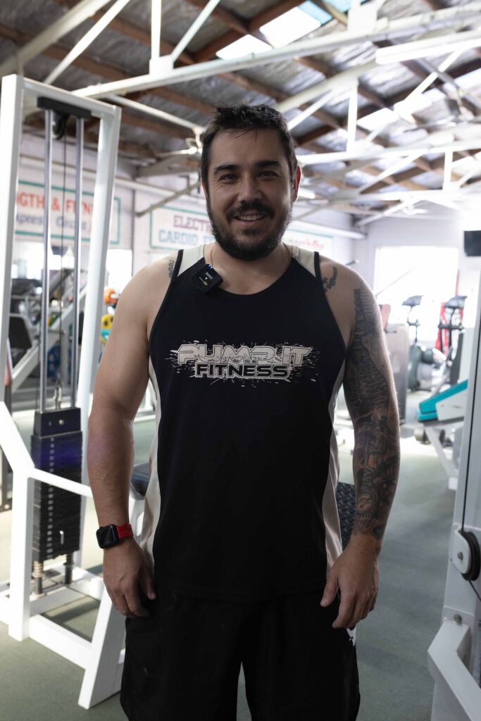 Ash in Supershape Gym Albury.